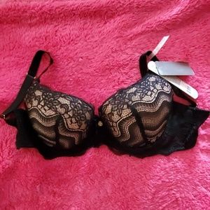 Daisy Fuentes Black Lace Bra